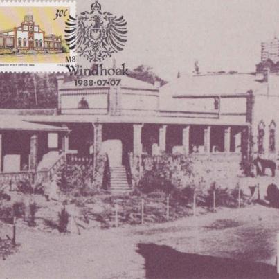 Post Office, Windhoek, German South West Africa