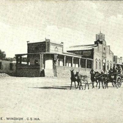 Windhoek, Post Office, G.S.W.A.