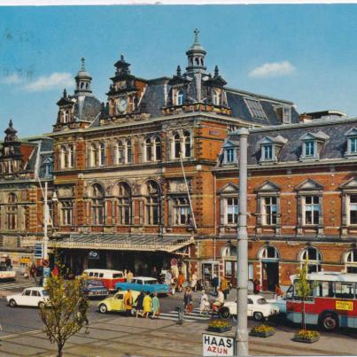 Station Holland Spoor Den Haag 1972