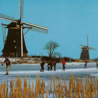 Kinderdijk, Poldermolens (Drainage-mills)_1