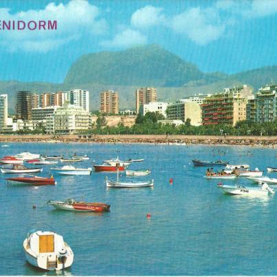 Benidorm (Alicante), Partial view and Port