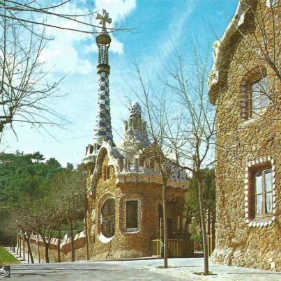 Barcelona, Güell Park, Entrance