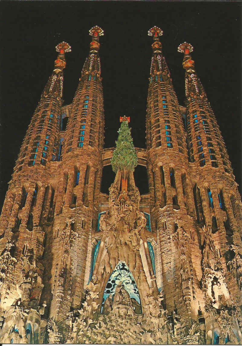 Barcelona, La Sagrada Familia Temple - Detail photo