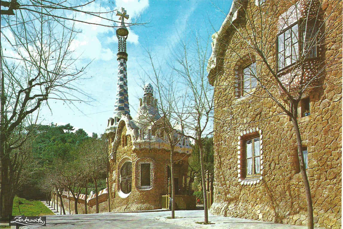 Barcelona, Güell Park, Entrance