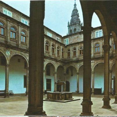 Santiago de Compostela, The Reyes Católicos Hotel, St. Jean Court