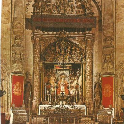 Sevilla, The Cathedral, Royal Chapel, Main Retable and King St. Ferdinand's remains