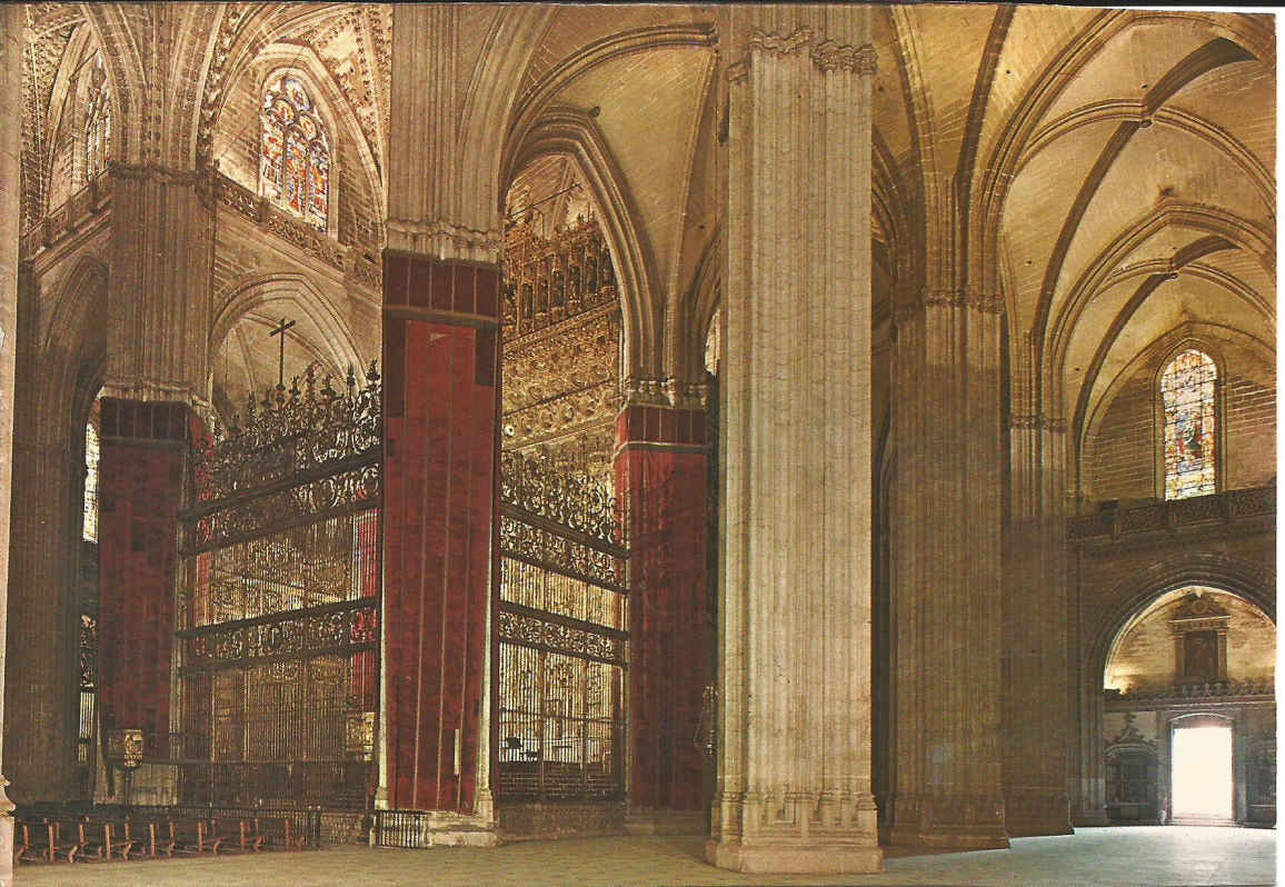 Sevilla, The Cathedral, Main Altar and Naves