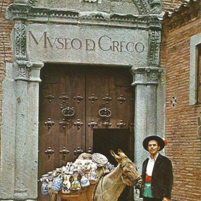 Toledo, El Greco Museum &amp; typical Vendor