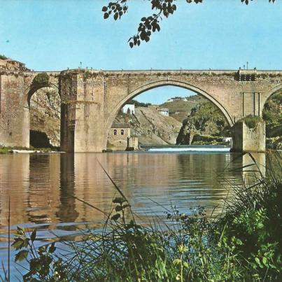 Toledo, St. Martin Bridge and the River Tagus