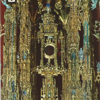 Toledo, Cathedral, Monstrance by Arfe (Detail)