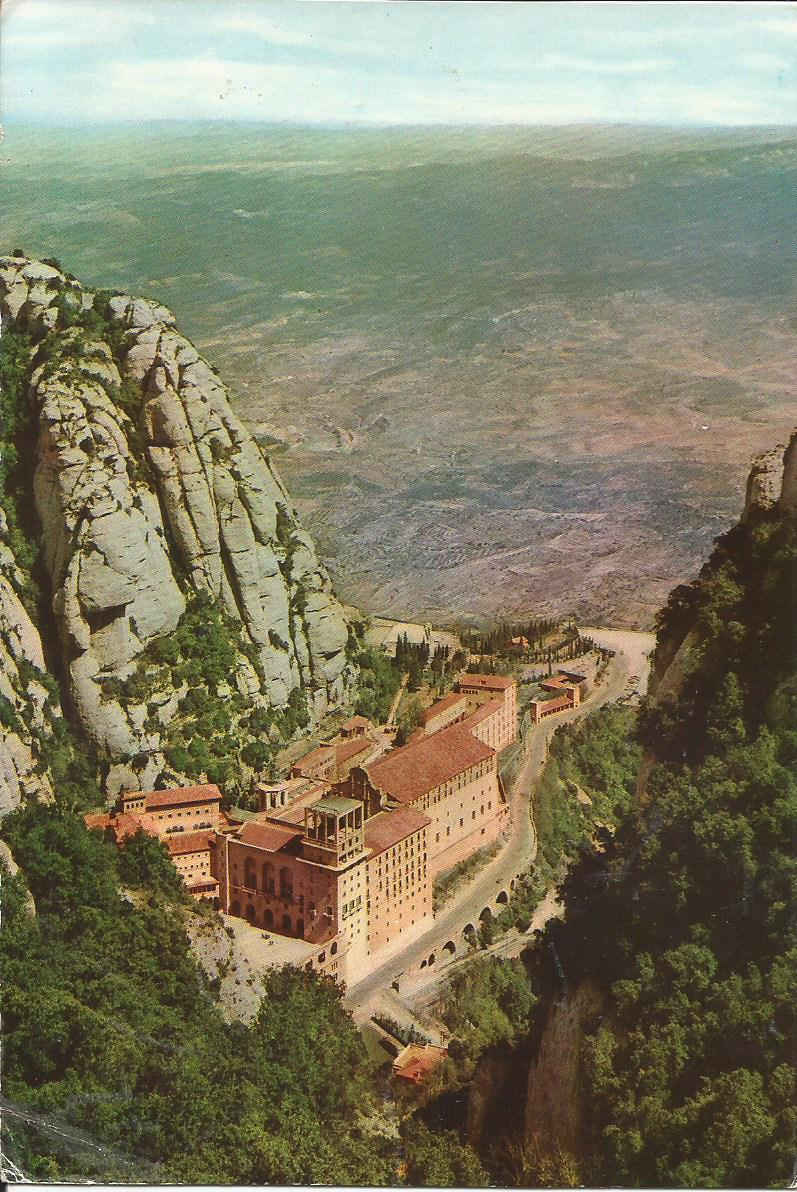 Montserrat, View on the Monastery