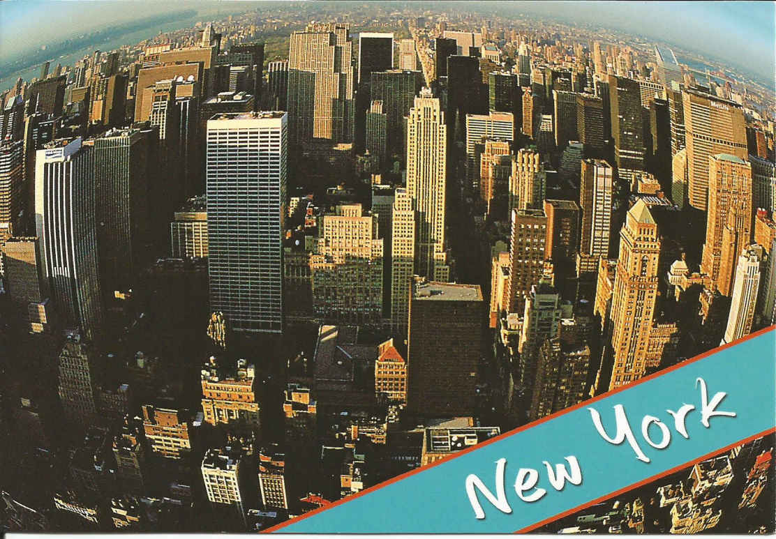 New York, Manhattan Midtown. Aerial View