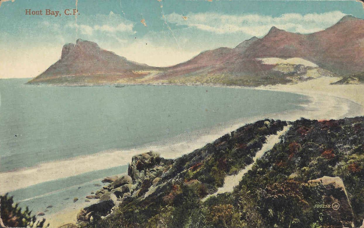 Hout Bay, postal cancellation 1915