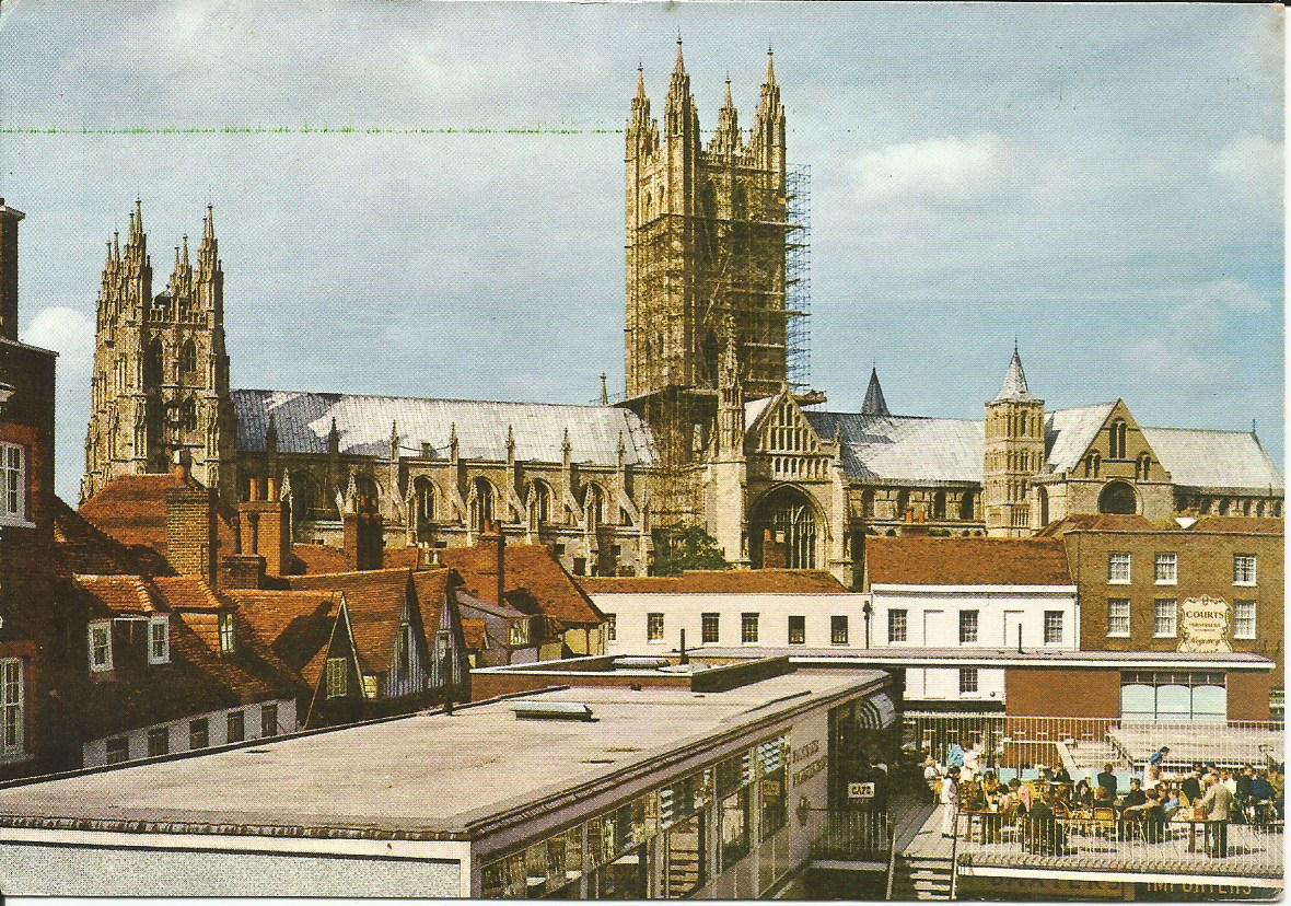 Canterbury, Cathedral, The South Side from the City