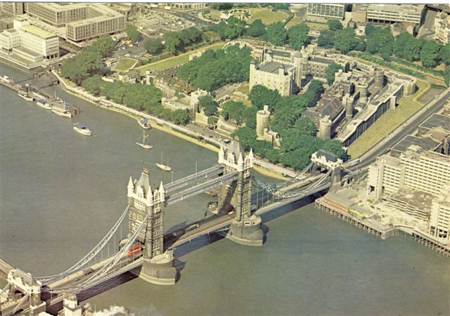 London Tower of London Air View