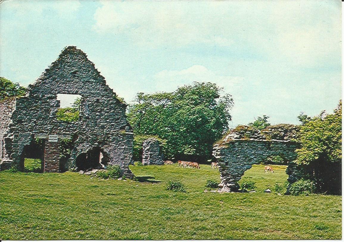 Leicestershire, Grace Dieu Abbey ruins near Thringstone