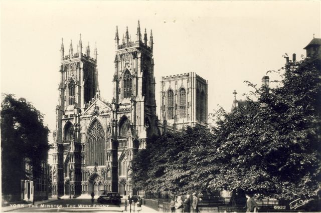 York, The Minster, The West Front